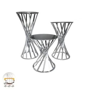 اجاره میز سوارز نقره ای در سه سایز